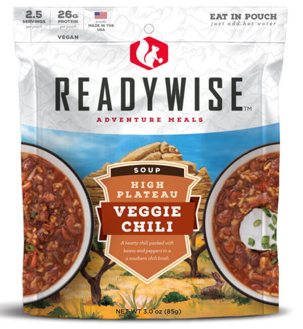 ReadyWise RW05010 Outdoor Food Kit Open Range Cheesy Potato Soup 2.5 Servings In A Resealable Pouch 6 Per Case