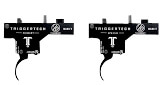 TriggerTech ARPTBB36NNF Adaptable Two-Stage Flat Trigger with 3.50-6 lbs Draw Weight & Black PVD Finish for Sig MPX