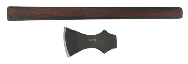 CRKT 2749 Freya  3.46 Blade S55C/1055 Carbon Steel Blade Tennessee Hickory Handle 19″ Long Axe w/Hammer”