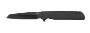 CRKT M16-01S M16 01S 3.06″ Folding Spear Point Plain Bead Blasted 8Cr14MoV SS Blade/Black Oxide Stainless Steel Handle Includes Pocket Clip
