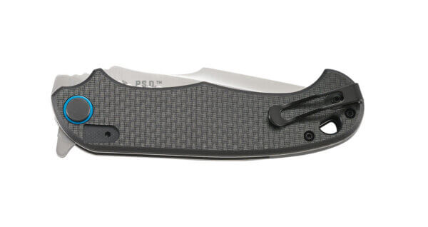 CRKT 7920 P.S.D. 3.63″ Folding Plain Satin 4116 Stainless Steel Blade/ Black Carbon Fiber/G10 Handle Includes Pocket Clip