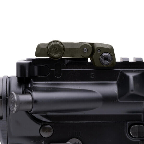 Magpul MAG1167-ODG MBUS 3 Sight Rear Olive Drab Green Flip Up for AR-15 AR-10 M4 M16