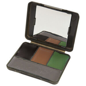 Vanish 6115 Compact Face Paint Black Brown Green and Gray