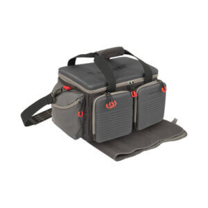 Allen 8325 Competitor Premium Range Bag with Internal Tote Fold-Up Gun Mat Lockable Main Compartment & Gray Finish