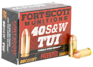 Armscor 50434 Pistol Ammo Copper Plated 40 S&W 180 gr Full Metal Jacket (FMJ) 50 Rd Box