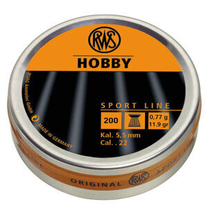 RWS/Umarex 2317401 Hobby Sport Line 22 Lead 200 Per Tin