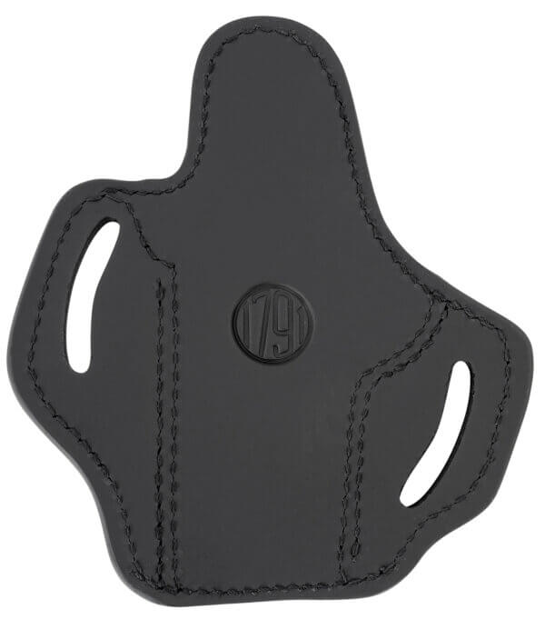 1791 Gunleather UCBH1SNSBR Ultra Custom OWB Size 1S Night Sky Black Leather Belt Slide Fits 1911 4″ Right Hand