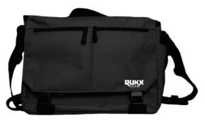 Rukx Gear ATICTBBB Discrete Carry Business Bag Black with Hidden Pistol Compartment 16″ Laptop Sleeve 9 Interior Pockets 3 Exterior Pockets & Mil-Spec Buckles 15″ W x 11″ H Interior Dimensions