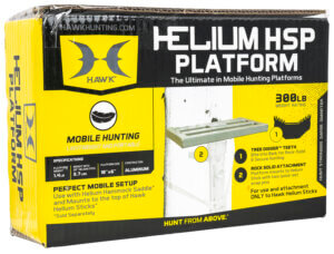 Hawk HWKHHSP Helium HSP Platform Gray Aluminum 10″ x 6″