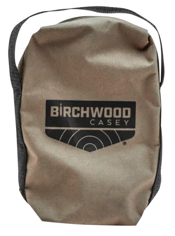 Birchwood Casey SRWB4PK Shooting Rest Weight Bag with Brown Finish Holds 7lbs of Sand or 25lbs of Lead Shot & 5.50″ H x 10″ W x 3″ D Dimensions 4 Per Pack