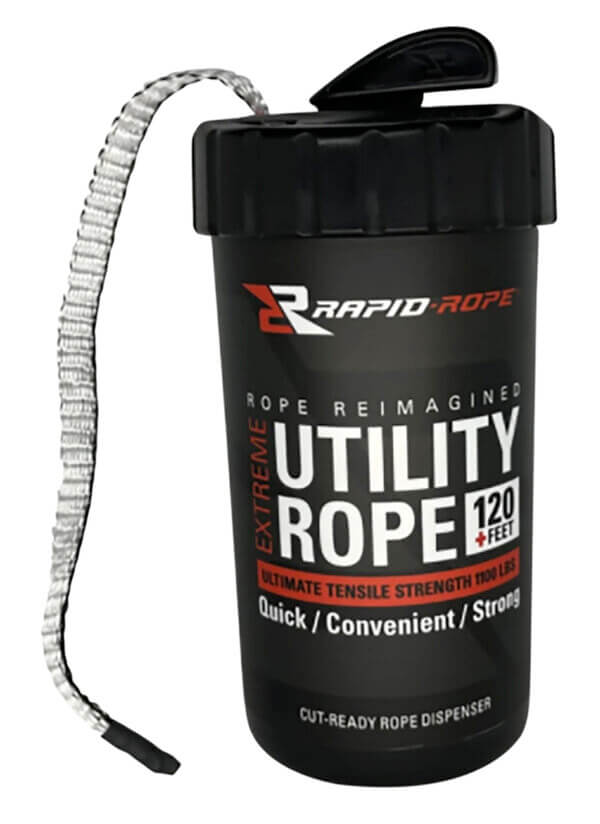 Rapid-Rope RRCW6003 Rope Canister White 120′ Long 6.30″ Long