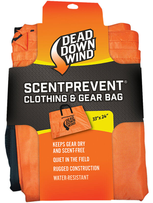 Dead Down Wind 30603 Scent Prevent Clothing & Gear Bag Orange