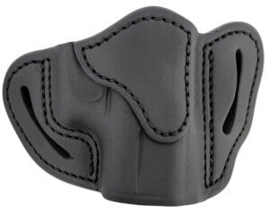 1791 Gunleather ORBH21SBLL BH2.1 Optic Ready OWB Size 2.1 Stealth Black Leather Belt Slide Compatible w/Glock 17/S&W M&P Shield/Springfield XD Left Hand