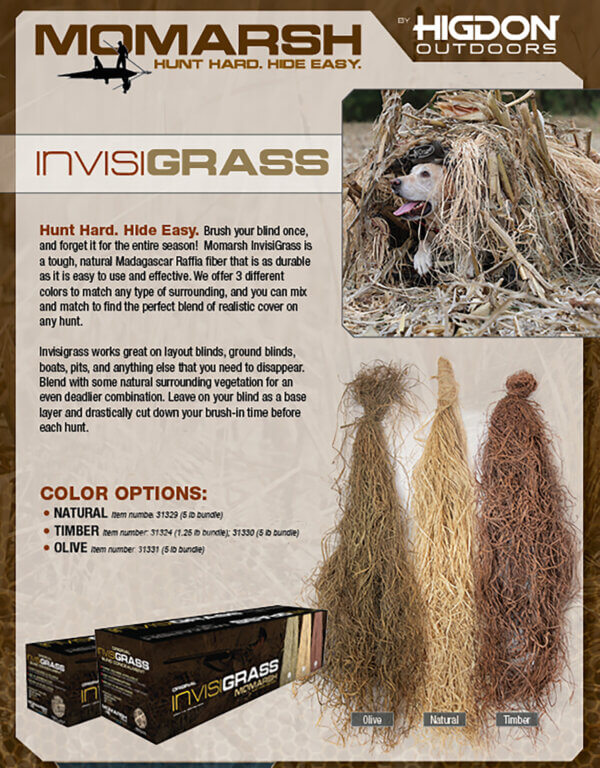 MOmarsh 31331 Invisi-Grass Timber 5 lb Bundle