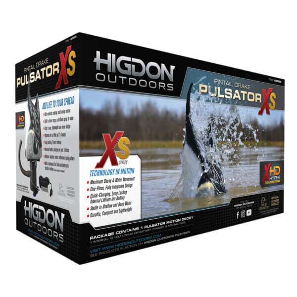 Higdon Outdoors 50534 XS Pulsator Pintail Species Multi Color Features Built-In Timer