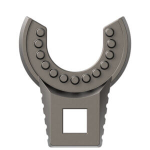 Real Avid AVMFDRBNW Master -Fit Delta Ring Barrel Nut Wrench Titanium/Stainless Steel for AR-Platform