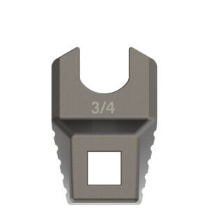 Real Avid AVMF34MDW Master -Fit Muzzle Device Wrench Titanium Titanium/Stainless Steel AR-Platform Free-Float Handle