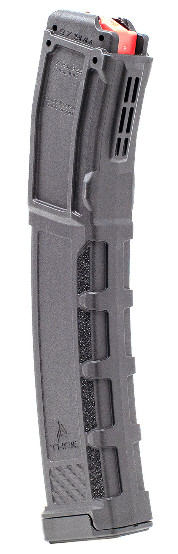 Warne MEG1932BLK Magazine Extension  made of 6061-T6 Aluminum with Hardcoat Anodized Black Finish for Glock 19  23 Magazines (Adds 3rds 9mm Luger  2rds 40 S&W)
