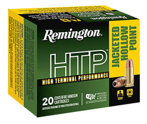 Remington Ammunition 23012 HTP 45 Colt (LC) 230 gr Jacketed Hollow Point (JHP) 20 Rd Box