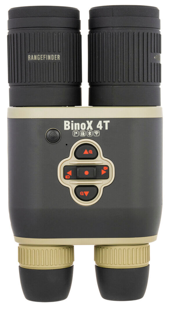 ATN TIBNBX4382L BinoX 4T Thermal Binocular Black 2-8x 25mm 4th Generation 384×288  60Hz Resolution Features Rangefinder