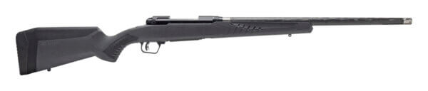 Savage Arms 57713 110 UltraLite 308 Win 4+1 22 Carbon Fiber Wrapped Barrel  Black Melonite Rec  Gray AccuStock with AccuFit  Left Hand”