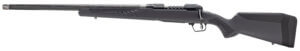 Savage Arms 57719 110 UltraLite 6.5 PRC 2+1 24 Carbon Fiber Wrapped Barrel  Black Melonite Rec  Gray AccuStock with AccuFit  Left Hand”