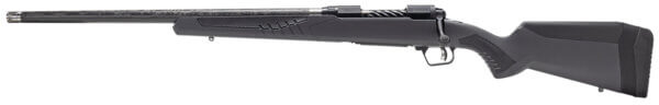 Savage Arms 57717 110 UltraLite 30-06 Springfield 4+1 22 Carbon Fiber Wrapped Barrel  Black Melonite Rec  Gray AccuStock with AccuFit  Left Hand”