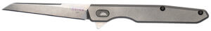 Southern Grind SG08050011 Quill  Folding Tanto Plain Satin S35VN SS Blade/Titanium Handle