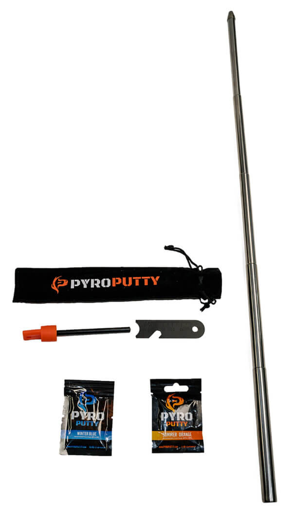 Pyro Putty PPTFL Extending Arc Lighter Silver 12-30″