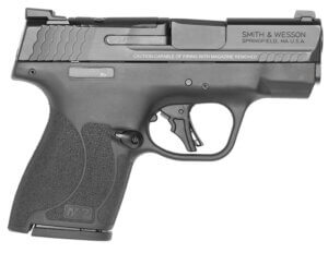 Smith & Wesson 13558 M&P Shield Plus Micro-Compact Frame 9mm Luger 10+1  3.10″ Black Armornite Stainless Steel Barrel & Optic Cut/Serrated Slide  Matte Black Polymer Frame  Tritium Night Sights  No Safety