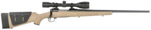 Howa HGP2308G Hogue Gamepro 2 308 Win Caliber with 4+1 Capacity 22″ Threaded Barrel Blued Metal Finish OD Green Fixed Hogue Pillar-Bedded Overmolded Stock Right Hand (Full Size)