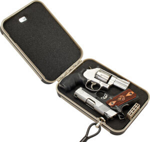 SnapSafe 752122325 TrekLite Lock Box XL Key Entry Flat Dark Earth Steel Holds 1 Handgun