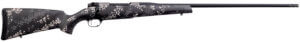 Weatherby MBT20N257WR8B Mark V Backcountry 2.0 Ti 257 Wthby Mag Caliber with 3+1 Capacity  26″ Barrel  Graphite Black Cerakote Metal Finish  & Black with Gray/White Sponge Accents Peak 44 Blacktooth Stock Right Hand (Full Size)