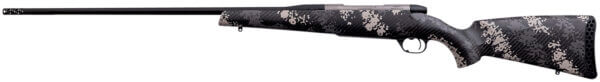 Weatherby MBT20N308NR4B Mark V Backcountry 2.0 Ti 308 Win Caliber with 5+1 Capacity  26″ Barrel  Graphite Black Cerakote Metal Finish  & Black with Gray/White Sponge Accents Peak 44 Blacktooth Stock Right Hand (Full Size)