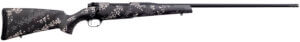 Weatherby MBT20N65RWR6B Mark V Backcountry 2.0 Ti 6.5 Wthby RPM Caliber with 3+1 Capacity  24″ Barrel  Graphite Black Cerakote Metal Finish & Black with Gray/White Sponge Accents Peak 44 Blacktooth Stock Right Hand (Full Size)