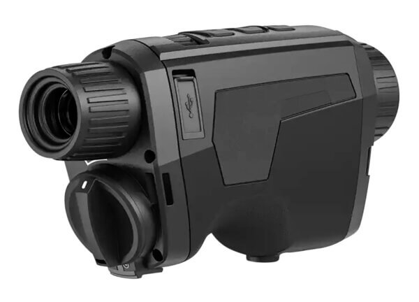 AGM Global Vision 3142551305FM31 Fuzion LRF TM35-640 Thermal Monocular Black 2-16x 35mm 640×512 50 Hz Resolution 1x/2x/4x/8x Zoom Features Rangefinder