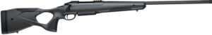 Sako JRS20H382 S20 Hunter 6.5 Creedmoor 5+1 Cap 24.33″ Tungsten Gray Cerakote Rec Black Adjustable Thumbhole with Aluminum Chassis Stock Right Hand (Full Size)
