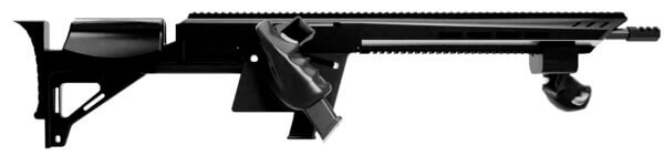 CAA AGADA Agada 9mm Luger 16″ Barrel Side Folding Stock w/Adjustable Cheekrest Offset Angled Forward Grip Glock Magazine Compatible Optics Ready