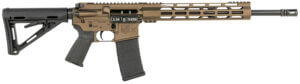 Diamondback DB1717K071 DB15 5.56x45mm NATO 16″ 30+1 Midnight Bronze Adjustable Magpul MOE Carbine Stock Black MOE Grip