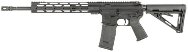 Diamondback DB1718B001 DB15 300 Blackout 16″ 30+1 Black Hard Coat Anodized Adjustable Magpul MOE Carbine Stock Black Magpul MOE Grip