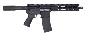 Diamondback DB1717K001 DB15 5.56x45mm NATO 16″ 30+1 Black Hard Coat Anodized Rec Black Adjustable Magpul MOE Carbine Stock Black Magpul MOE Grip Right Hand