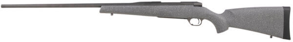 Weatherby MHU01N65RWR4T Mark V Hunter 6.5 Wthby RPM Caliber with 4+1 Capacity  24″ Barrel  Cobalt Cerakote Metal Finish & Black Speckled Urban Gray Synthetic Stock Right Hand (Full Size)