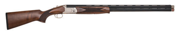 Mossberg 75472 Gold Reserve 12 Gauge with 30″ Polished Blued Barrel 3″ Chamber 2rd Capacity Polished Silver Engraved Metal Finish & Satin Black Walnut Stock Right Hand (Full Size)