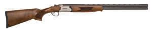 Mossberg 75478 Silver Reserve 28 Gauge with 26″ Matte Blued Barrel 2.75″ Chamber 2rd Capacity Satin Silver Engraved Metal Finish & Satin Black Walnut Stock Right Hand (Full Size)