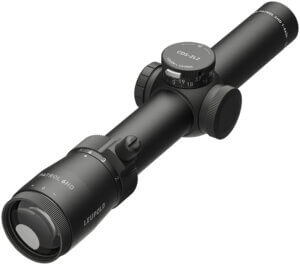 Eotech VDU525FFMD4 Vudu FFP Black Hardcoat Anodized 5-25x 50mm 34mm Tube Illuminated Red MD4 MOA Reticle Features Throw Lever