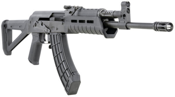 Century Arms RI4377N VSKA Tactical 7.62x39mm 30+1 16.50″ Barrel w/Flash Hider Black Hard Coat Anodized Aluminum Receiver Black Magpul MOE AK Stock/Pistol Grip Magpul MOE Handguard
