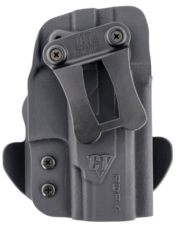 Comp-Tac C669WA326RBKN Dual Concealment IWB/OWB Black Kydex Belt Clip Fits Walther PDP Fits 4″ Barrel Right Hand
