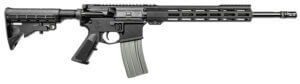 Del-Ton Inc RFTML16-M2 Sierra 316L 5.56x45mm NATO 16″ 30+1 (1:9″) Black Hard Coat Anodized Rec Black Polymer Grip Right Hand
