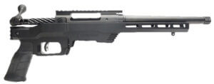 Savage Arms 578017 110 PCS 223 Rem 10+1 10.50″ Matte Black Carbon Steel Black/ Rubber Grips Left Hand
