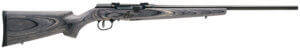 Savage Arms 47801 A17 Sporter Semi-Auto 17 WSM Caliber with 8+1 Capacity 22″ Barrel Satin Black Metal Finish & Fixed Gray Laminate Stock Right Hand (Full Size)